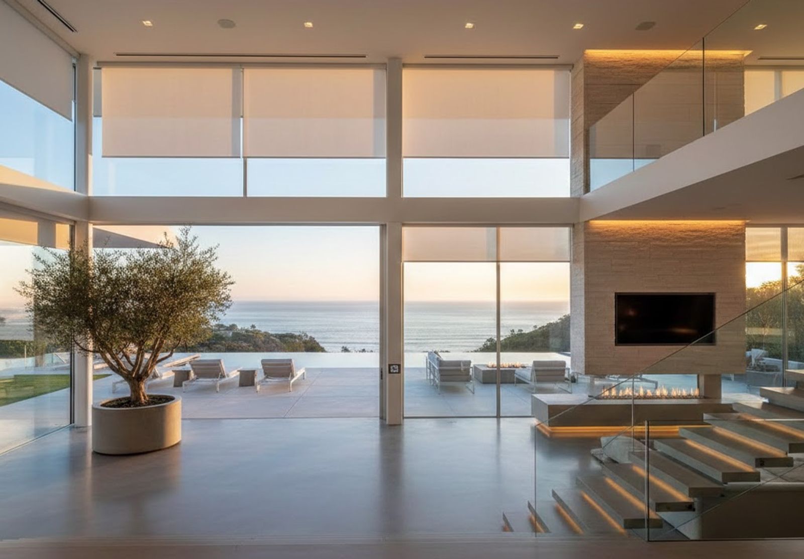 Modern Home Design Trends in Orange County, CA Using Lutron HomeWorks
