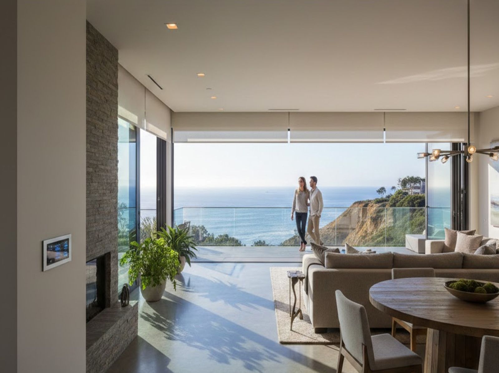 Lutron Sunnata Solutions for Custom Homes in Orange County, CA