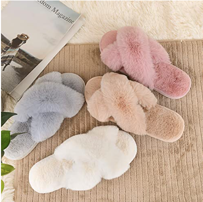UGG Cross Band Slippers
