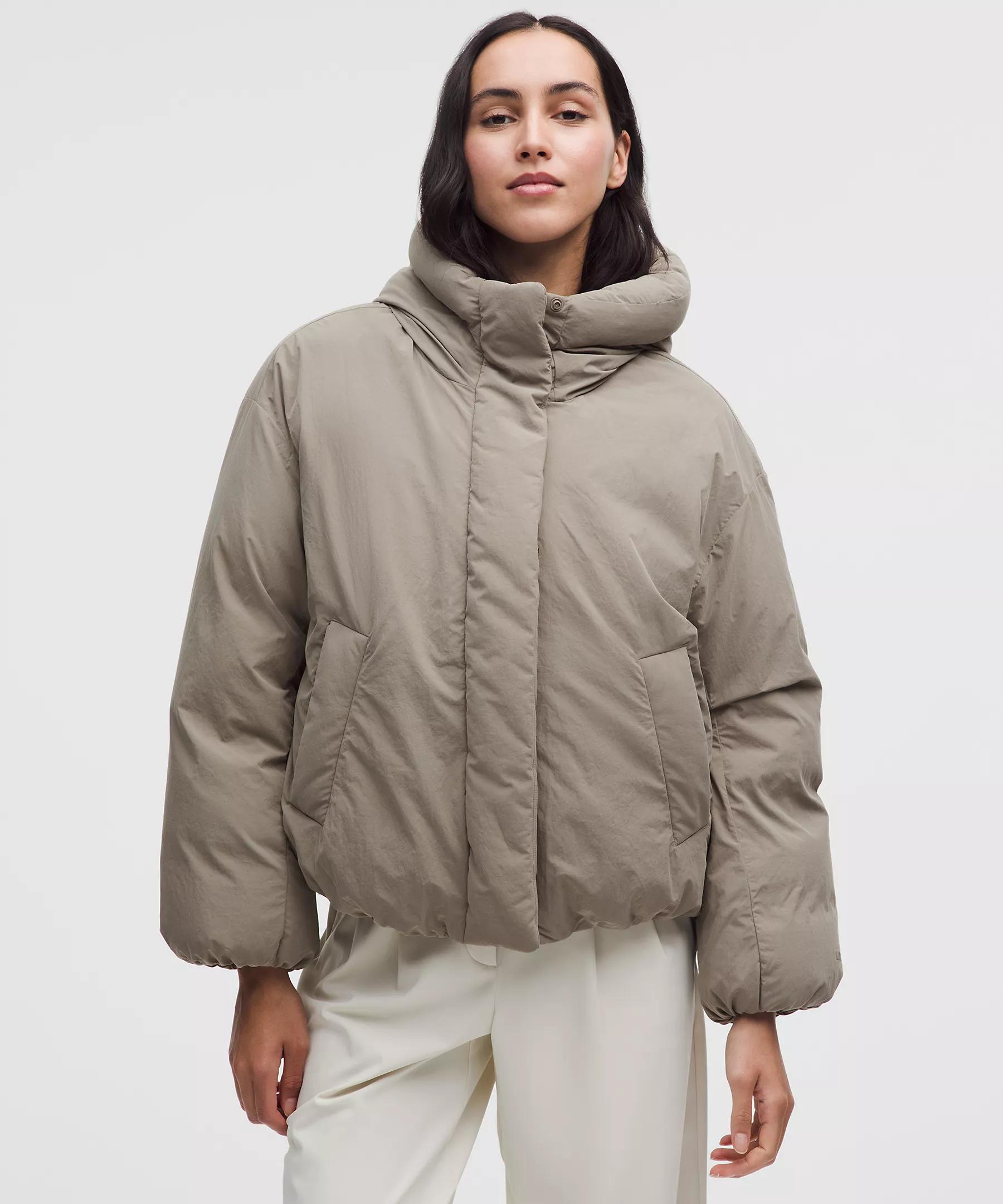 Bubble-Hem 600-Down-Fill Puffer Jacket