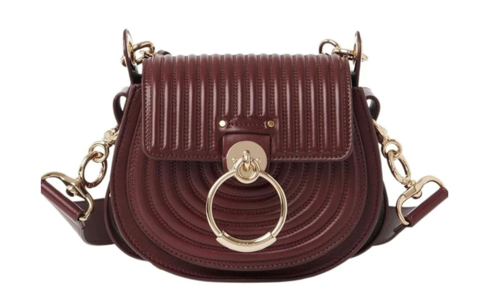CHLOE Small Tess Quilted Leather Crossbody Bag