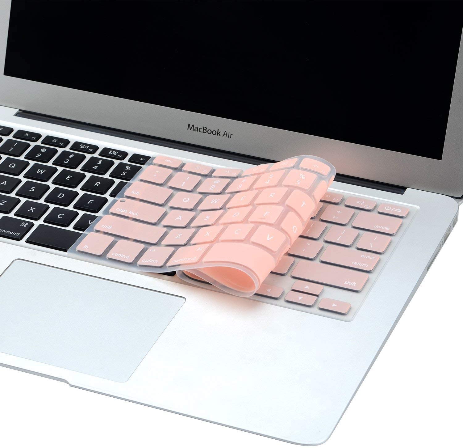 Silicone Keyboard Cover Compatible with MacBook Pro 13/15 Inch (with/Without Retina Display, 2015 or Older Version),Older MacBook Air 13 Inch