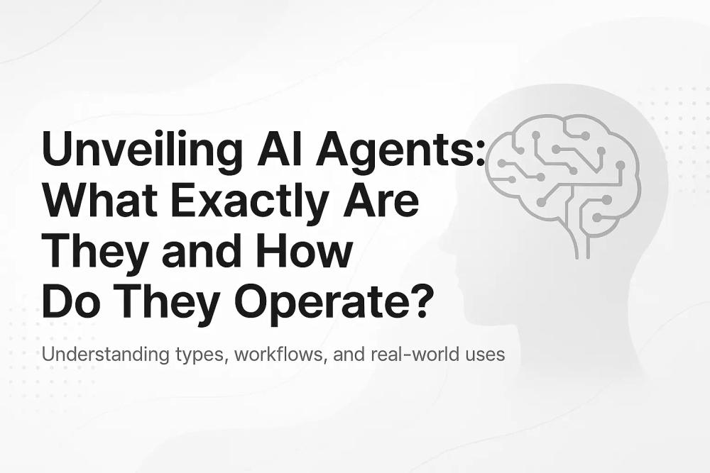 Unveiling AI Agents: What Exactly Are They and How Do They Operate? Unveiling AI Agents: What Exactly Are They and How Do They Operate?