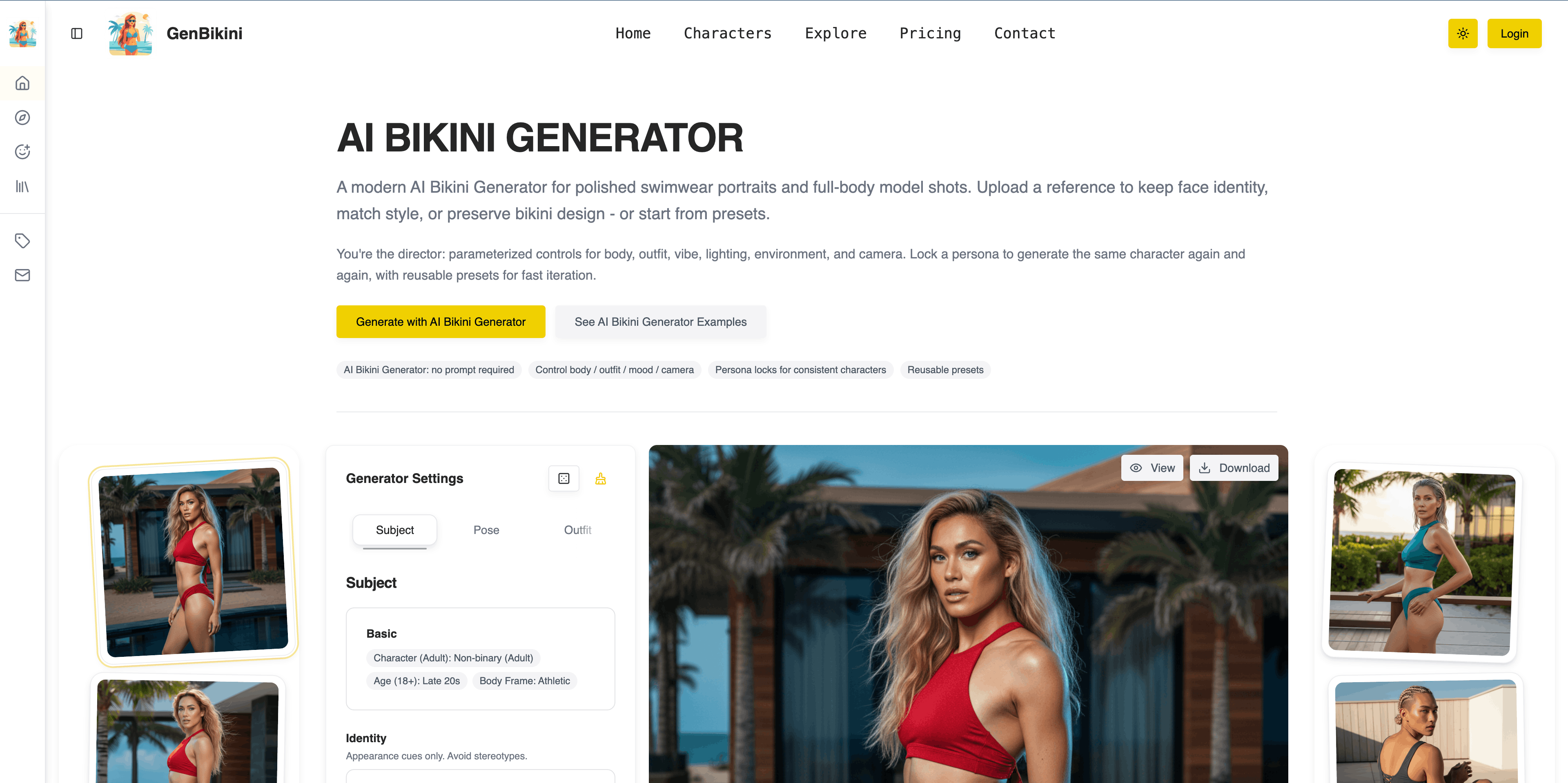 AI Bikini Generator