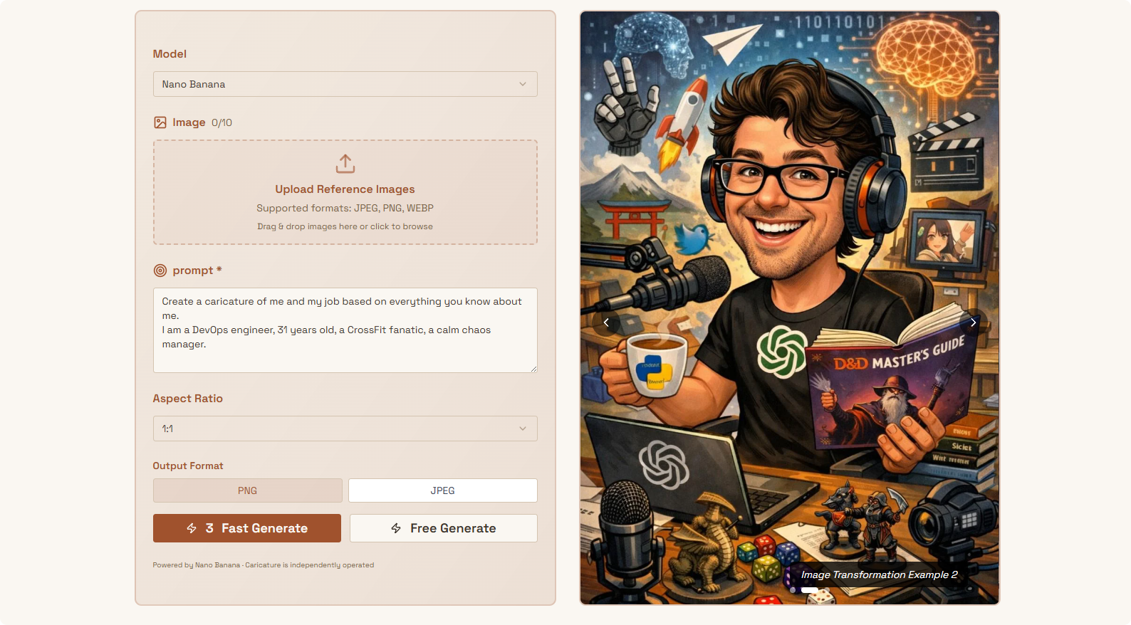 Caricature AI Studio  