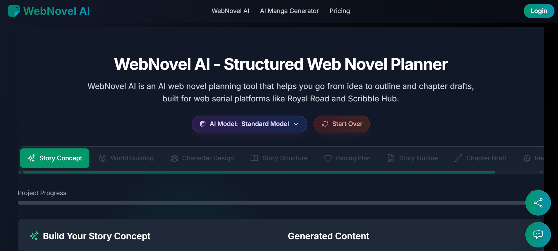 WebNovel AI