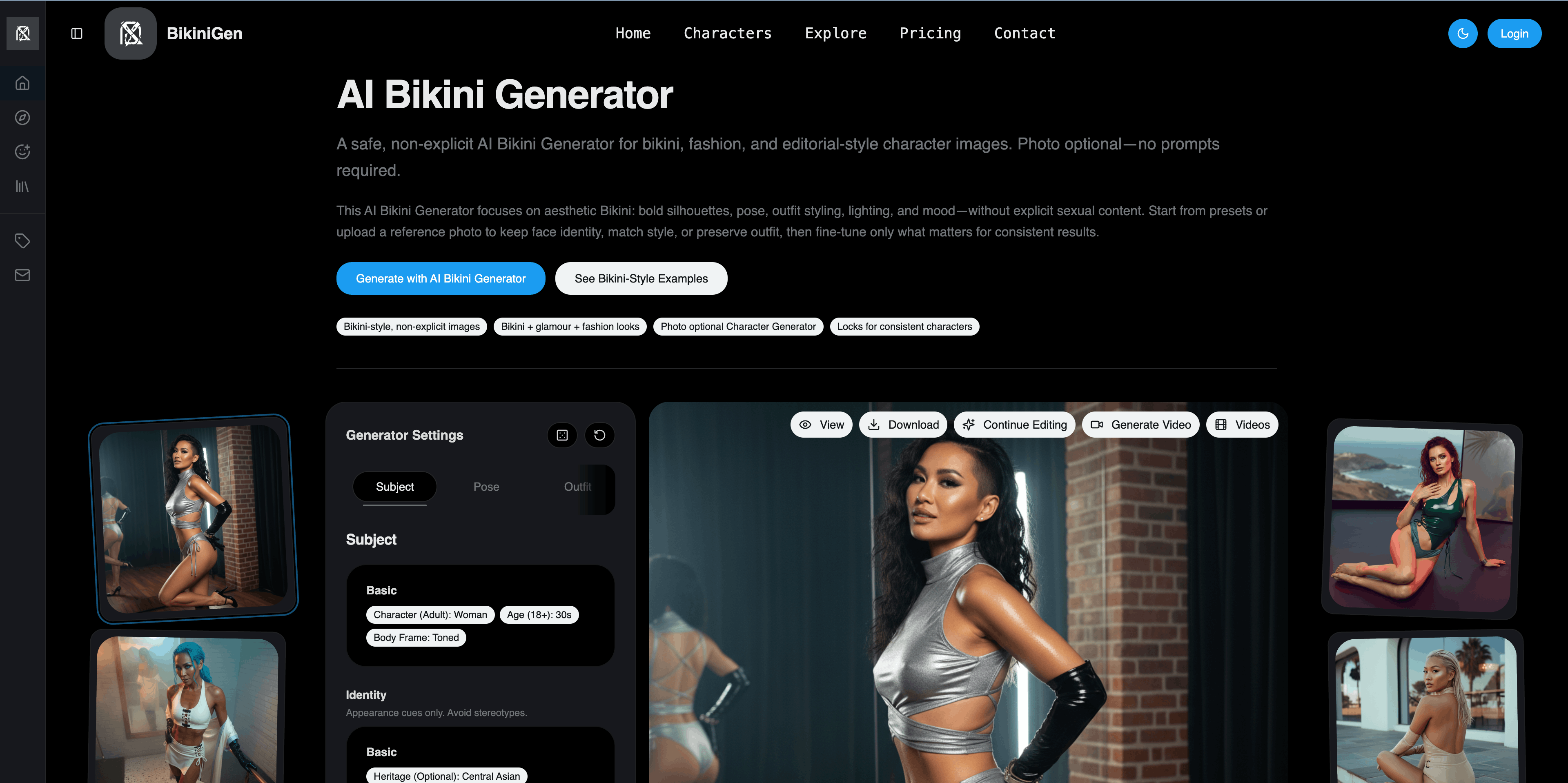 AI Bikini Generator