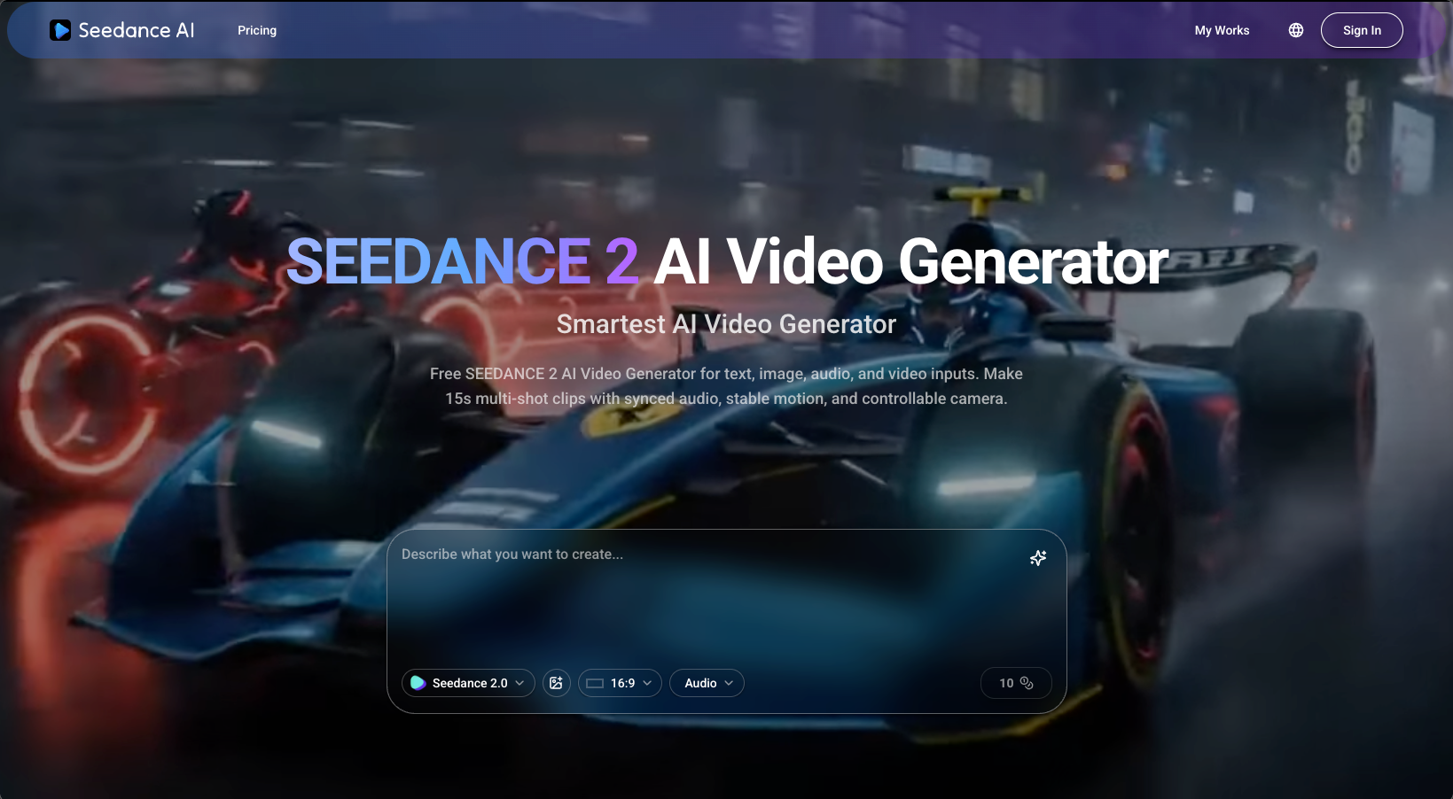 Seedance AI Video Generator