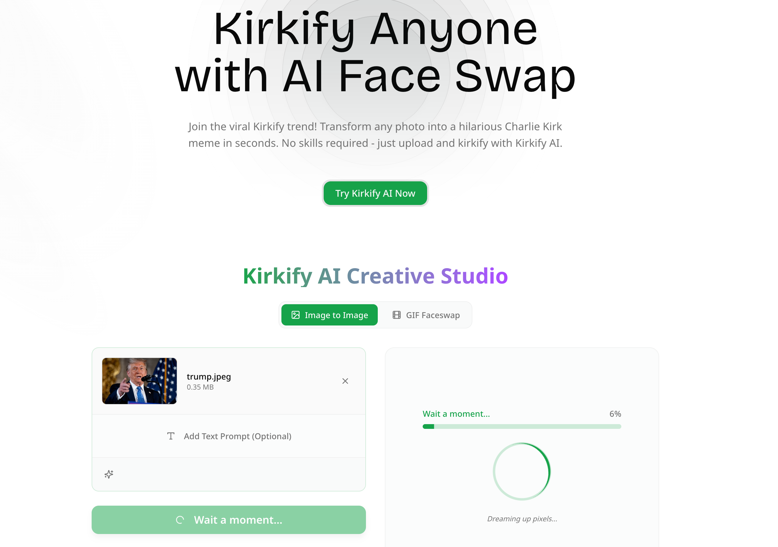 Kirkify AI