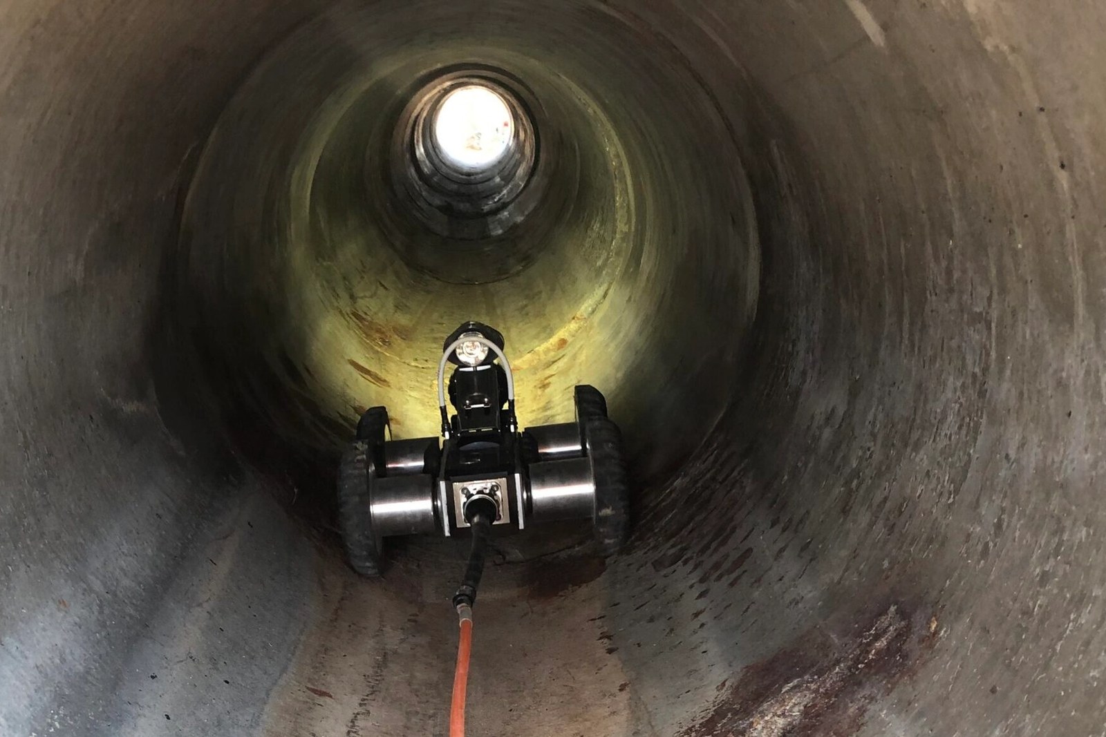 Drain CCTV camera sewer inspection