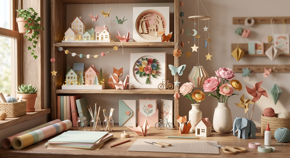 50 Cool Paper Crafts to Make at Home | Inspired Dreamer - Inspired Dreamer