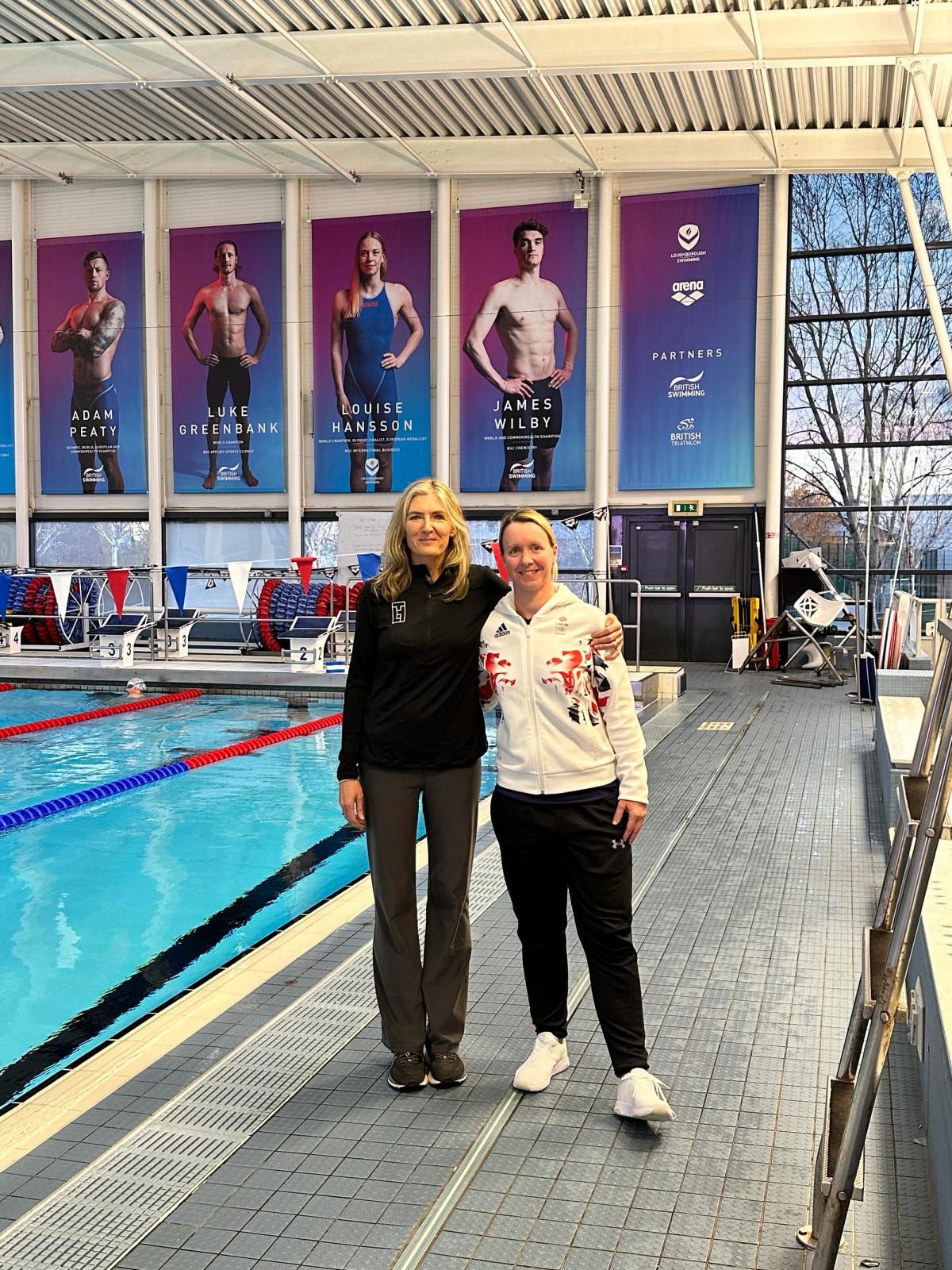 Mel Marshall with Sarah MacDonald