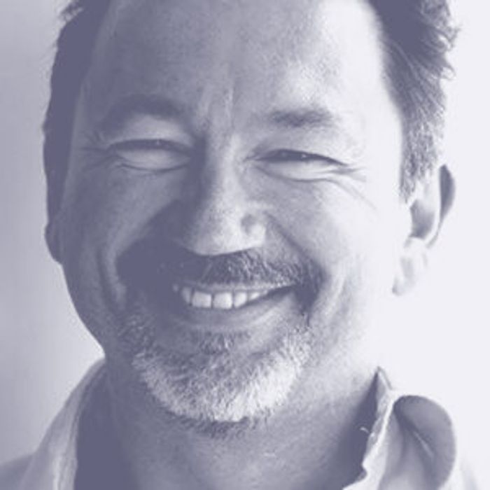 Peter Redhead, smiling