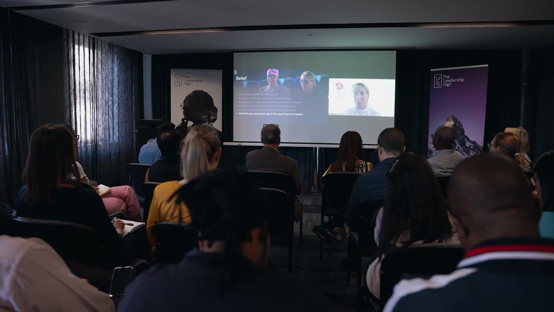A TLH talk in session