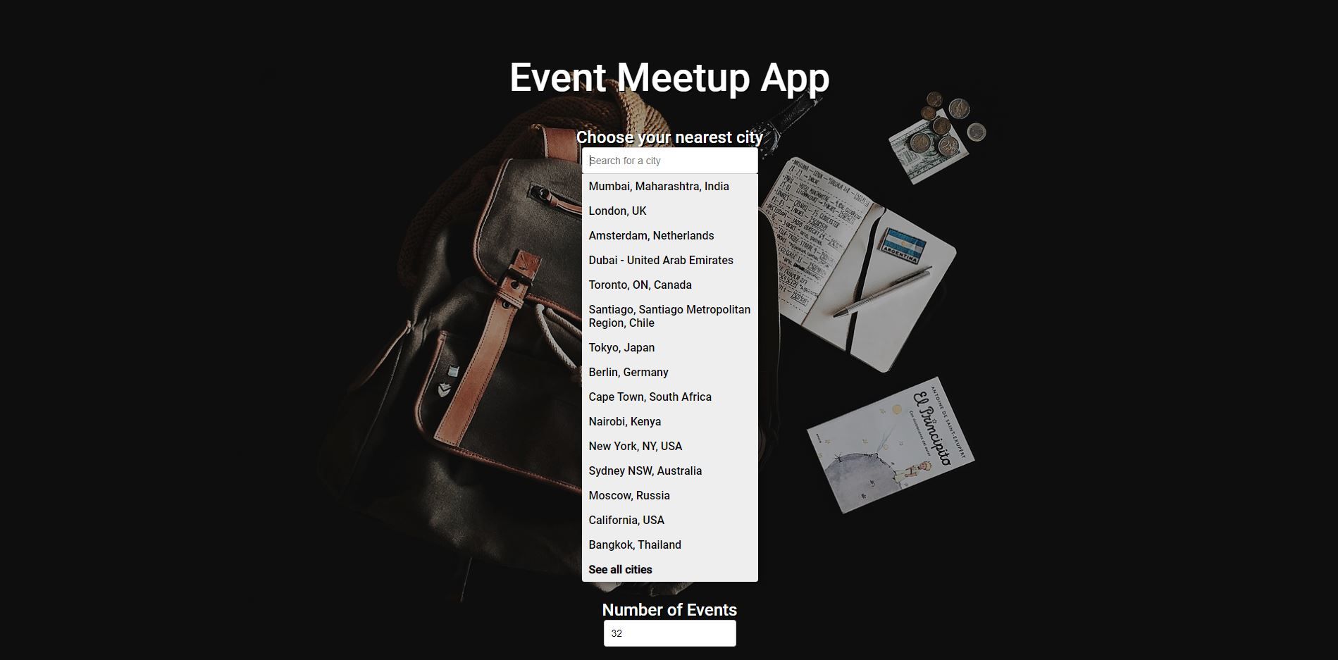 Event Meetup App