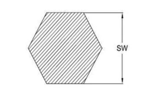 Hexagon bars - Drawn, T3