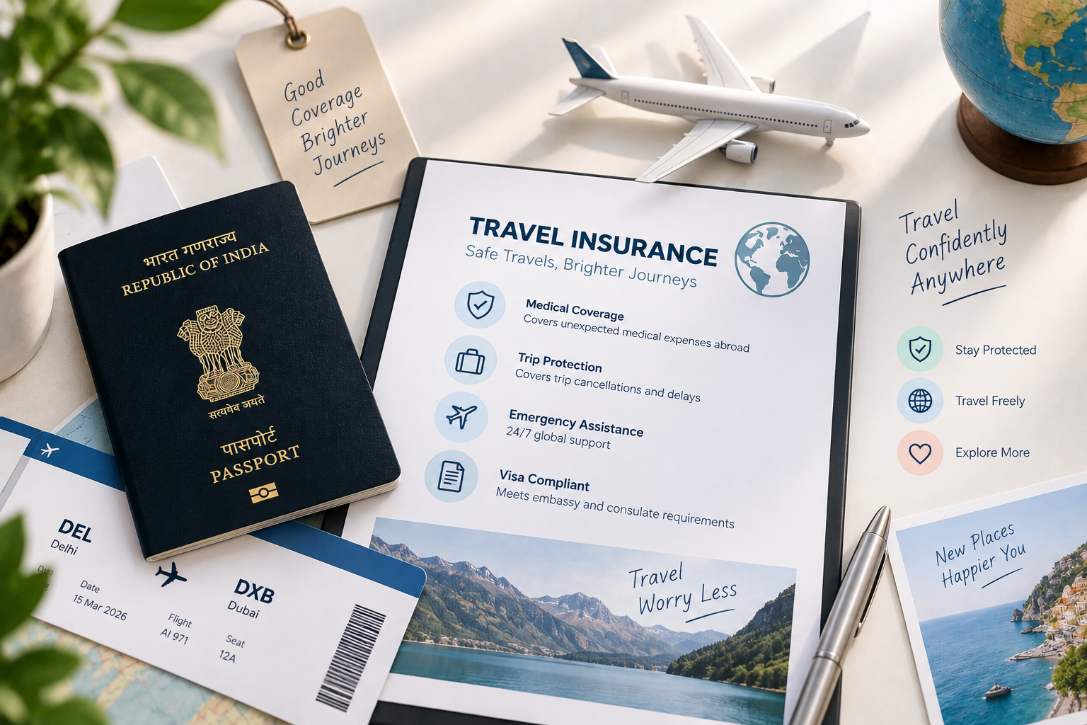 Travel insurance for international tourist visa applications