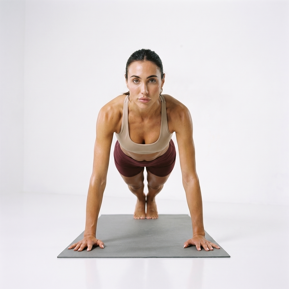 Foto de Apex del ejercicio Flexión cerrada