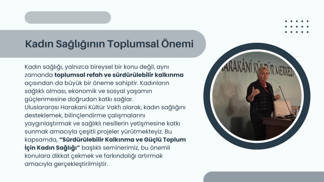 Kadın Sağlığı ve Sürdürülebilir Kalkınma