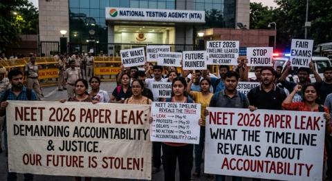 NEET 2026 Paper Leak: What the Timeline Reveals About Accountability