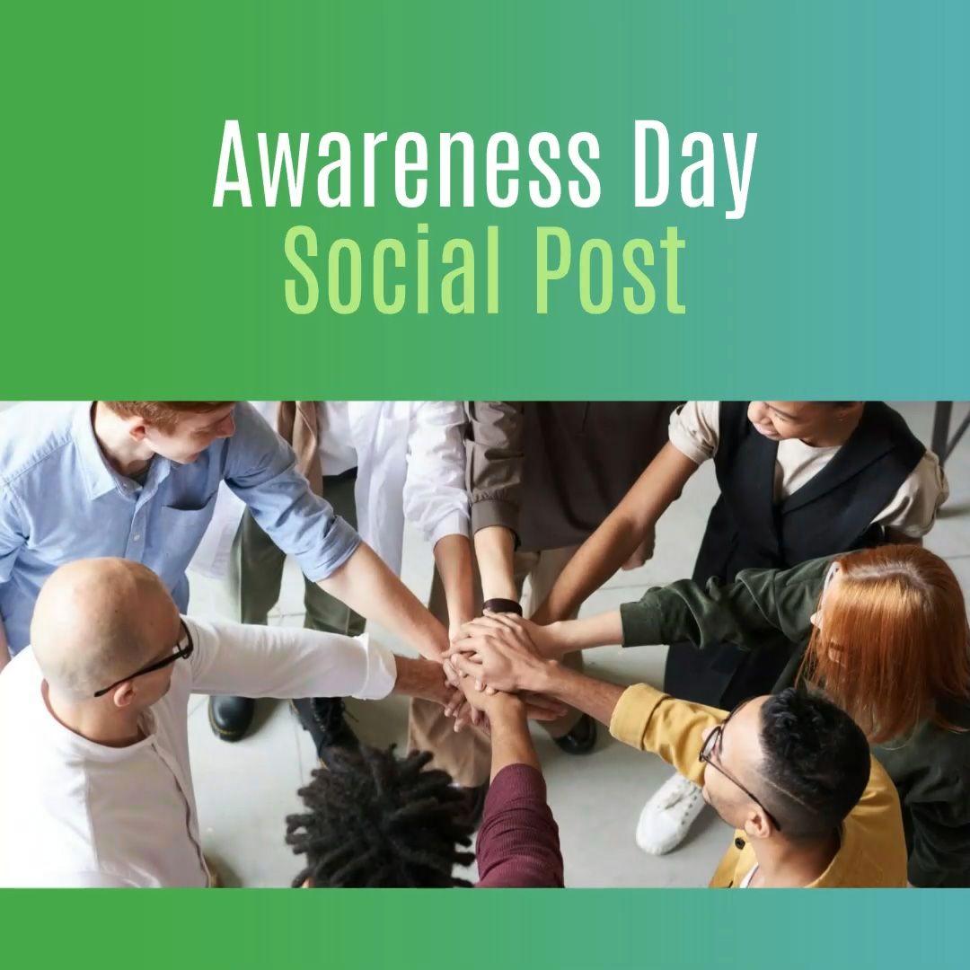 Awareness Day Social Post - Animoto