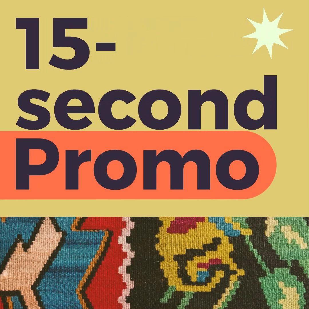 15 Second Promo Animoto