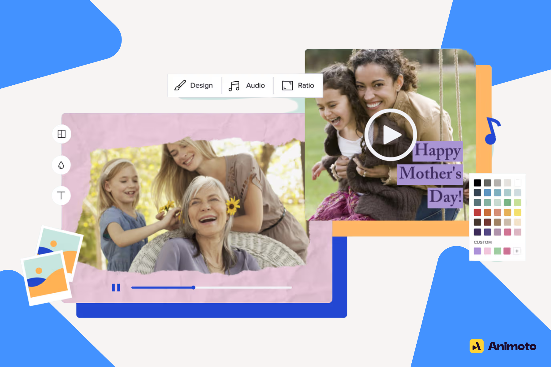 Family & Friends Video Maker | Make Slideshows Online for Free - Animoto