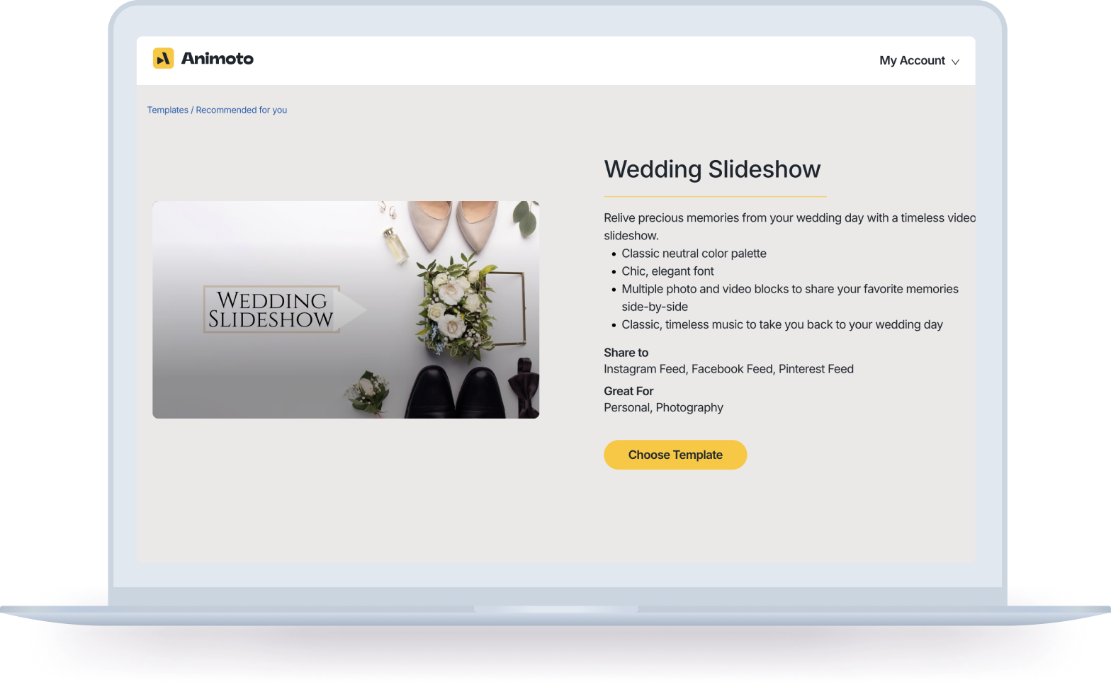 Aimodo Animoto wedding slideshow | Beachweddingtips.com