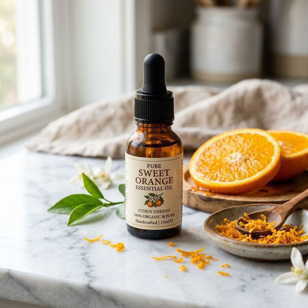 Óleo de Laranja – Aroma Cítrico e Sensação de Bem-Estar