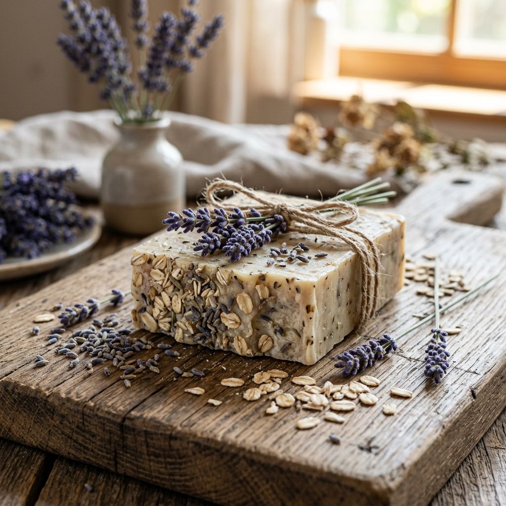 Argila Lavanda e Aveia – Hidratação, Suavidade e Relaxamento