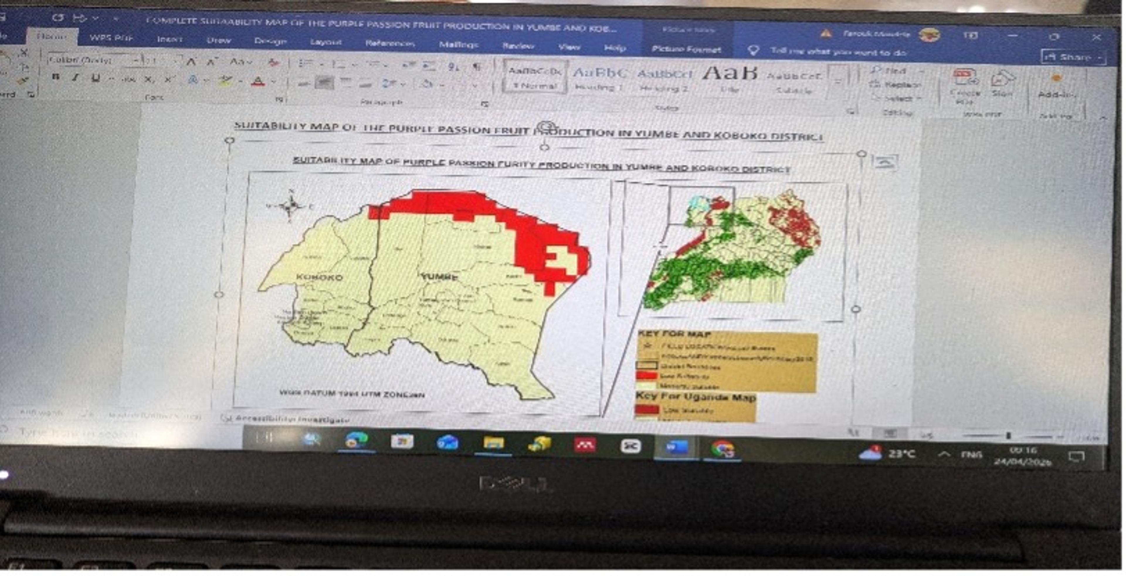 Training of the Input dealers in the Use of Indigenous Microorganisms (IMO) and GIS for guiding farmers on when, how and where to plant crops.  