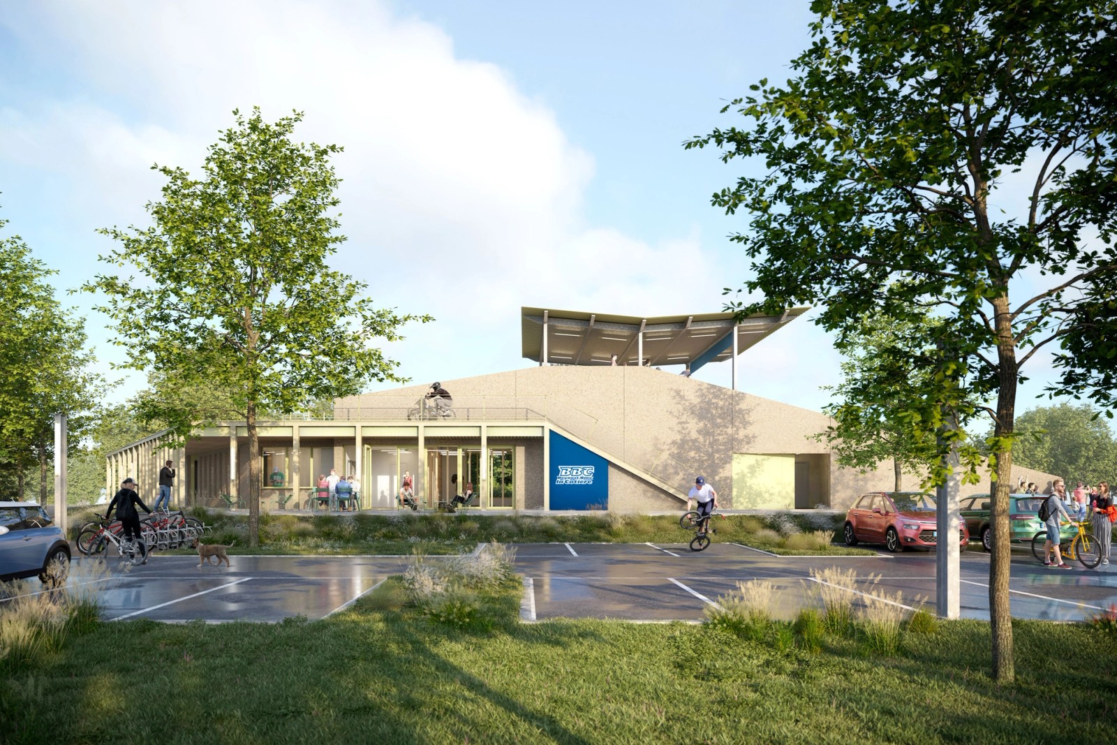 Piste de BMX à Lyon - by Kilinc Architecture 1