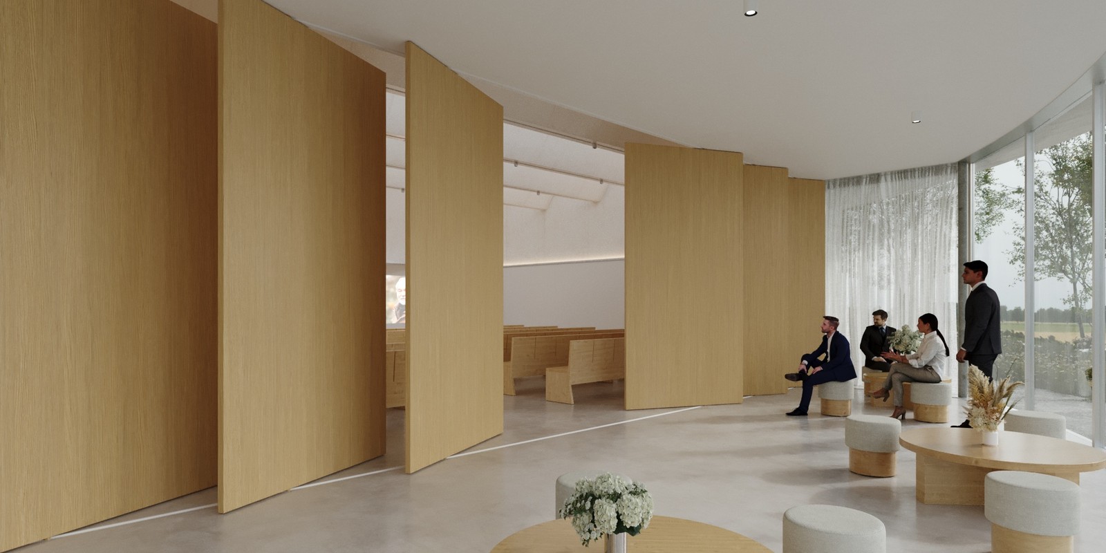 Funérarium Etampes - by Ocam architecture 1