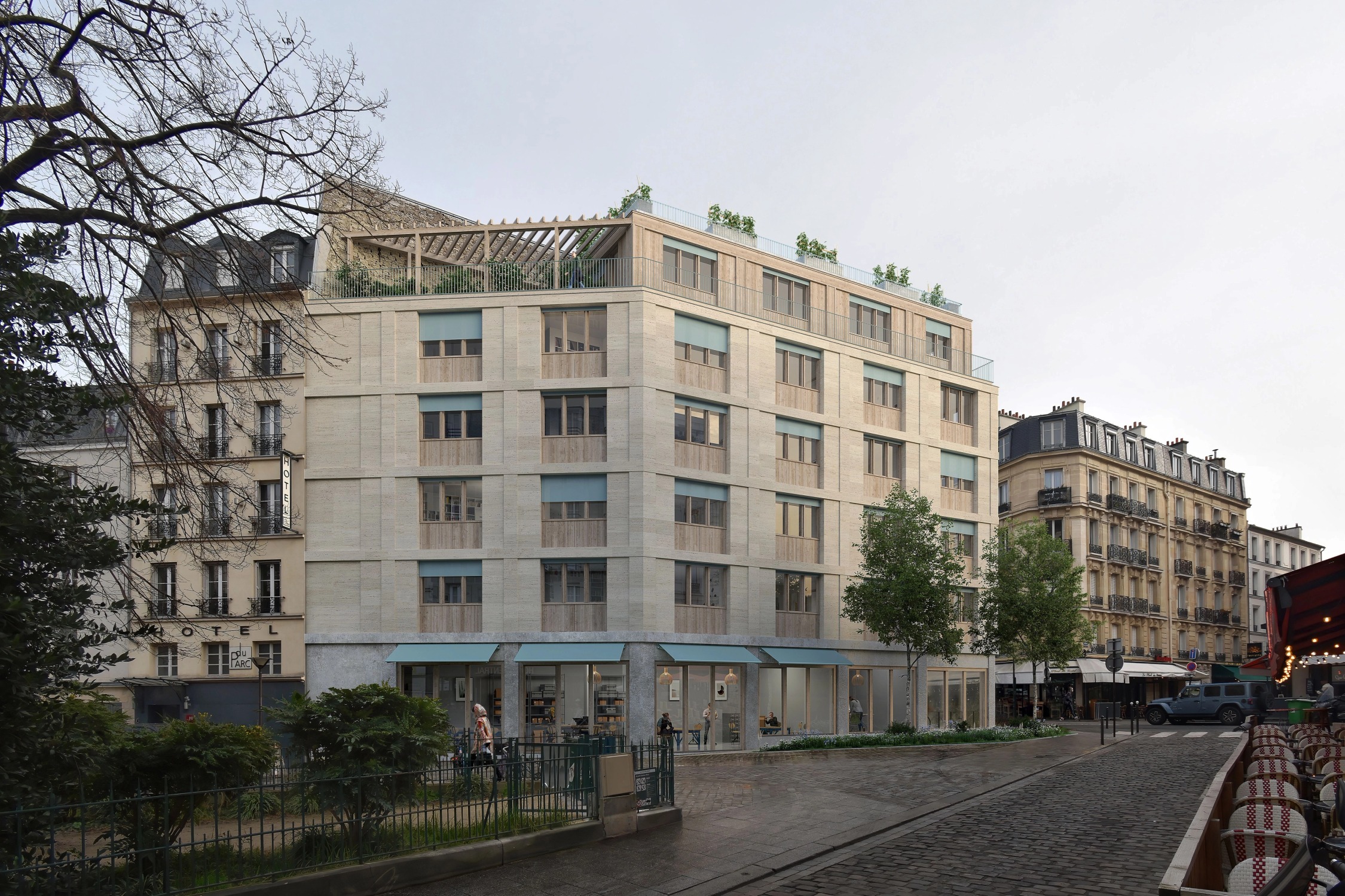 Logements à Paris 75014 - Logements architectural photography