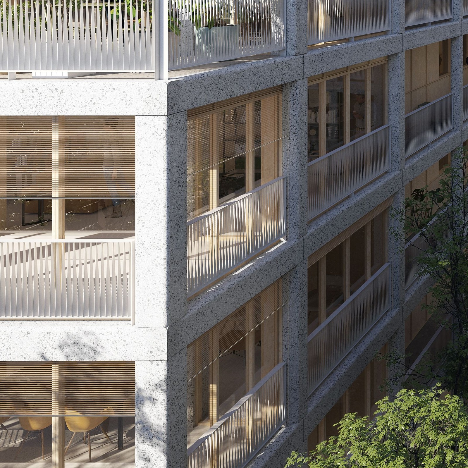 La Soda et Mars architecture Logements à Paris rue Baudry - by La Soda  2