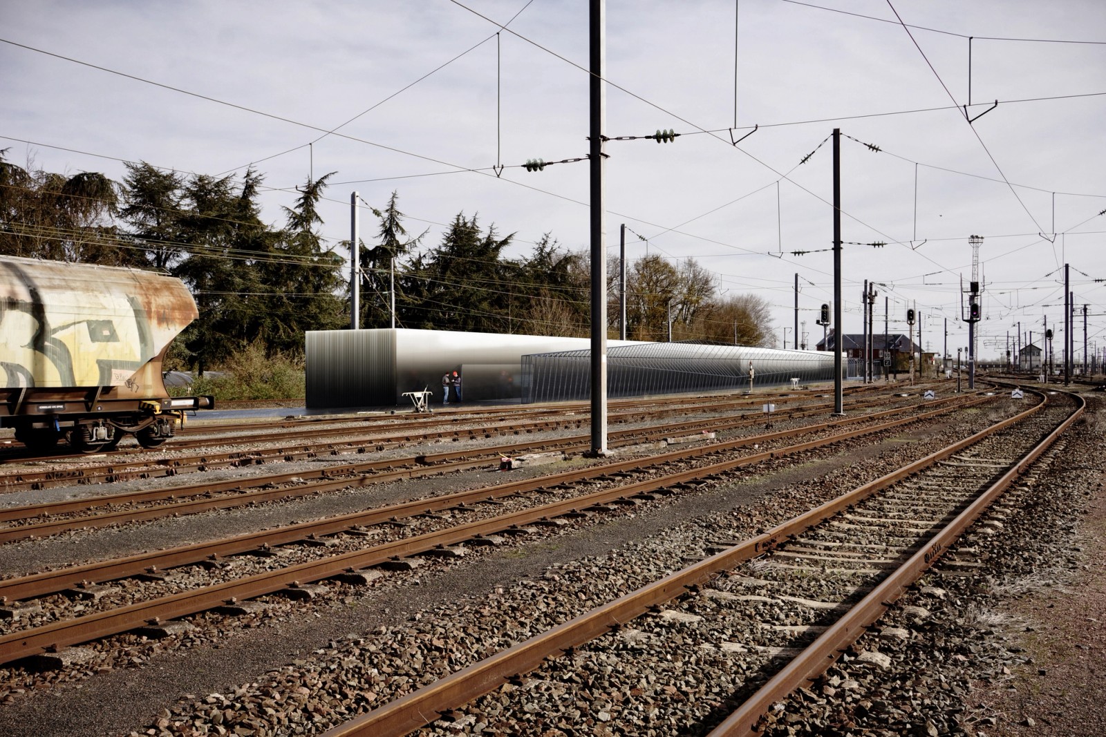 Poste d'Aiguillage de la SNCF du Grand Blottereau à Nantes - by Titan 1
