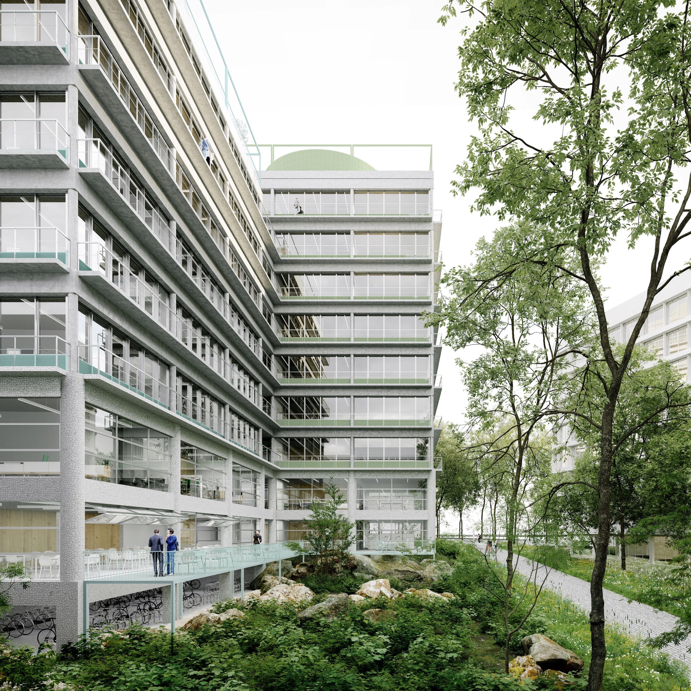 Villejuif project by AZC - architectural photography