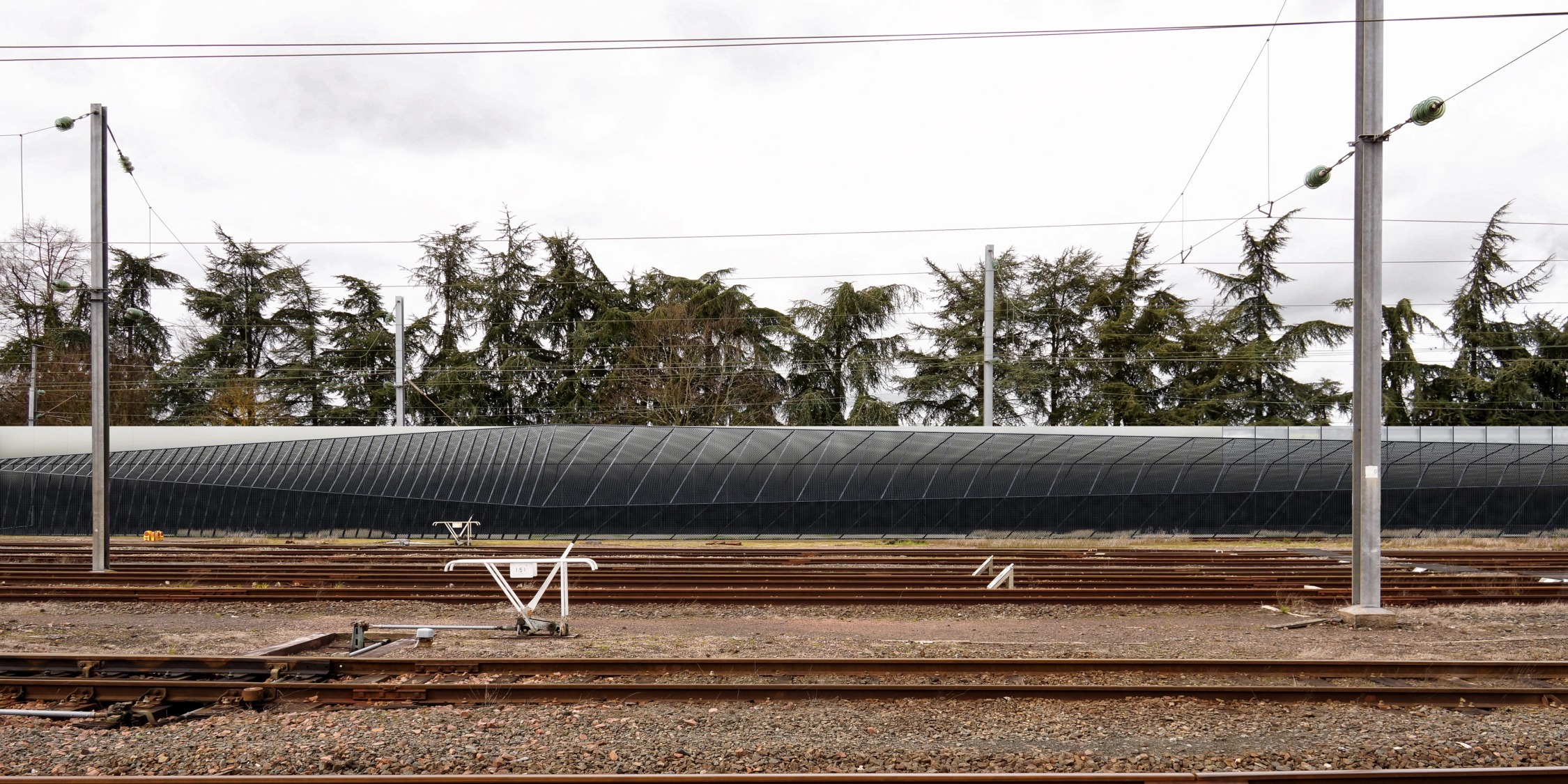 Poste d'Aiguillage de la SNCF du Grand Blottereau à Nantes project by Titan - architectural photography