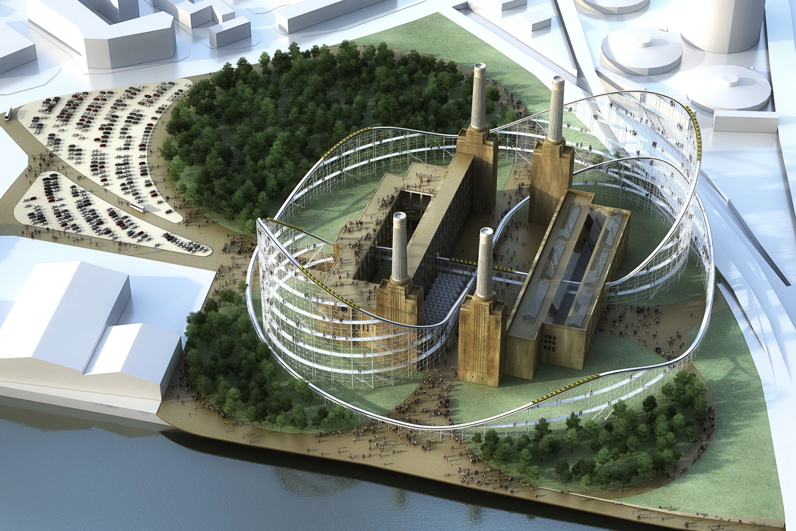 ArchTrimph Museum Competition - London - by AZC 1