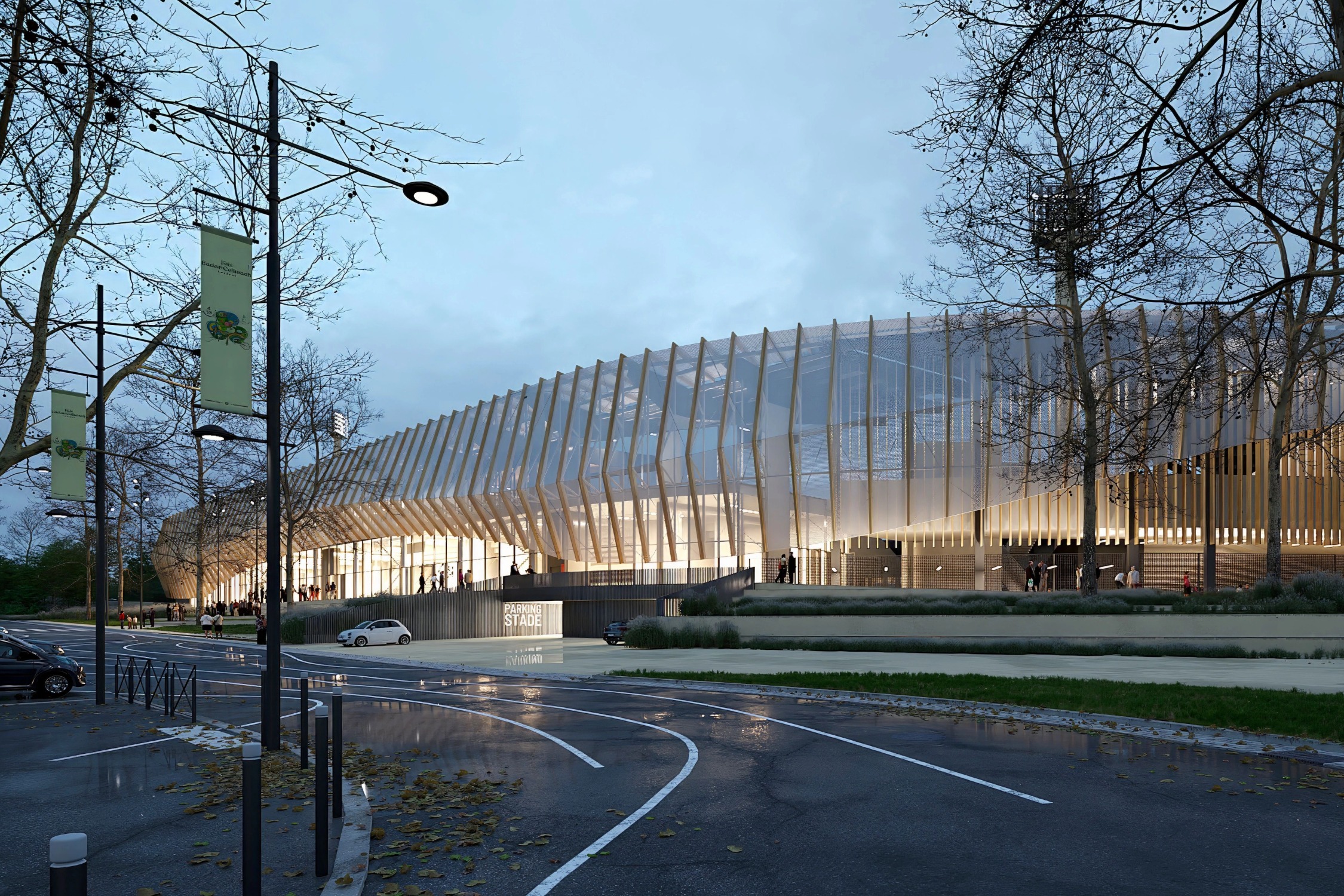 Stade de Lorient  project by AIA - architectural photography