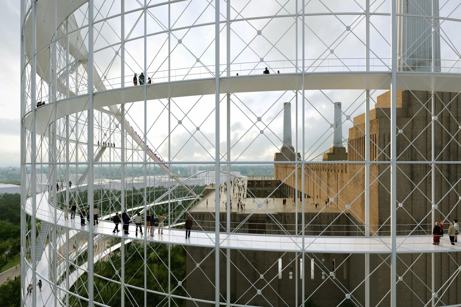 ArchTrimph Museum Competition - London - by AZC 2