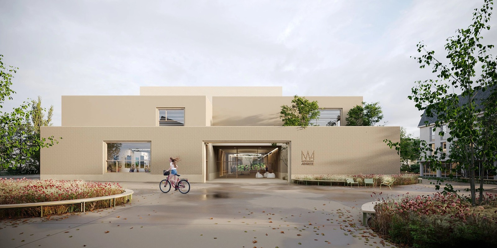 Médiathèque d'Avrillé - by Antonio Virga 1