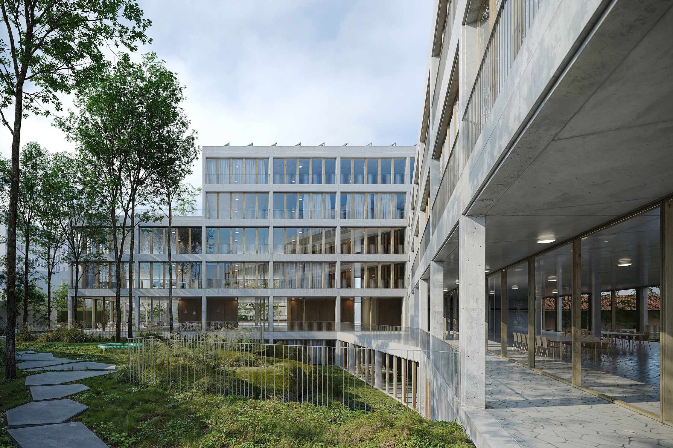 Hotel d'entreprises Marceau - bureau architectural photography