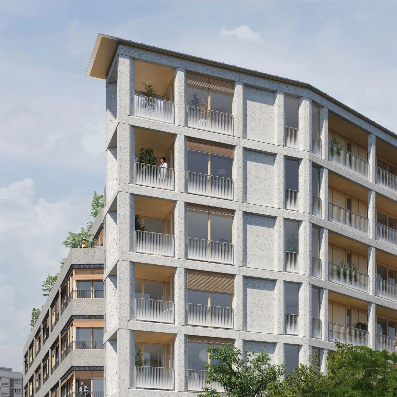 La Soda et Mars architecture Logements à Paris rue Baudry - by La Soda  1