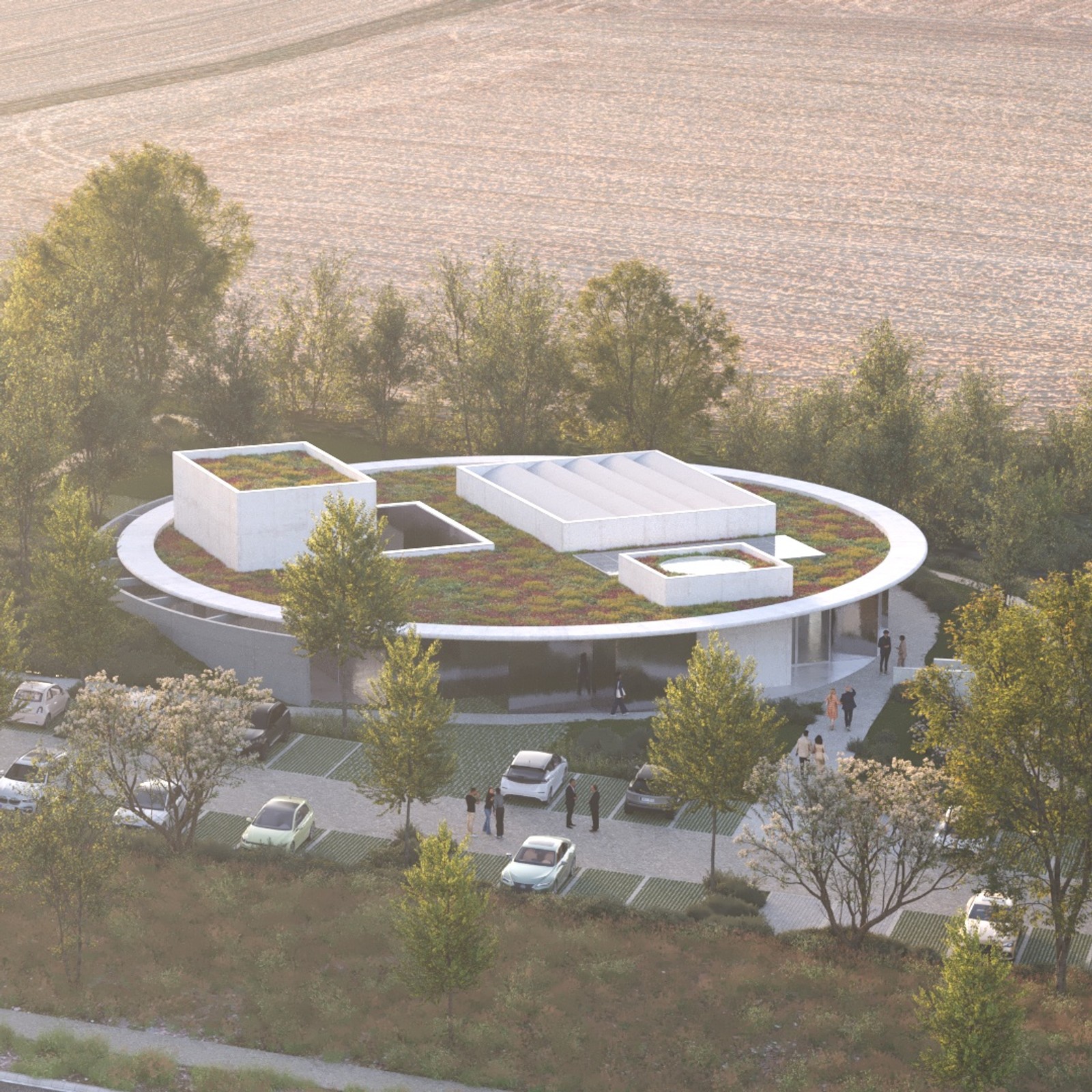 Funérarium Etampes - by Ocam architecture 1