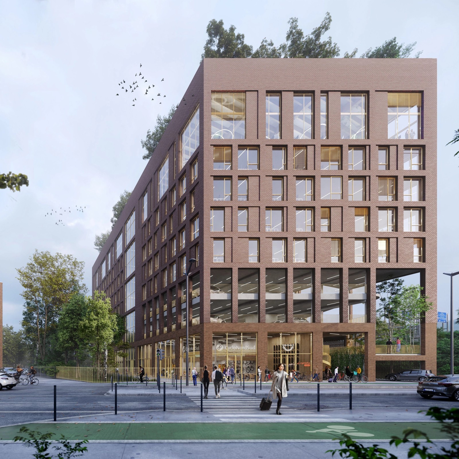 Immeuble de bureaux à Lille - by AIA 1
