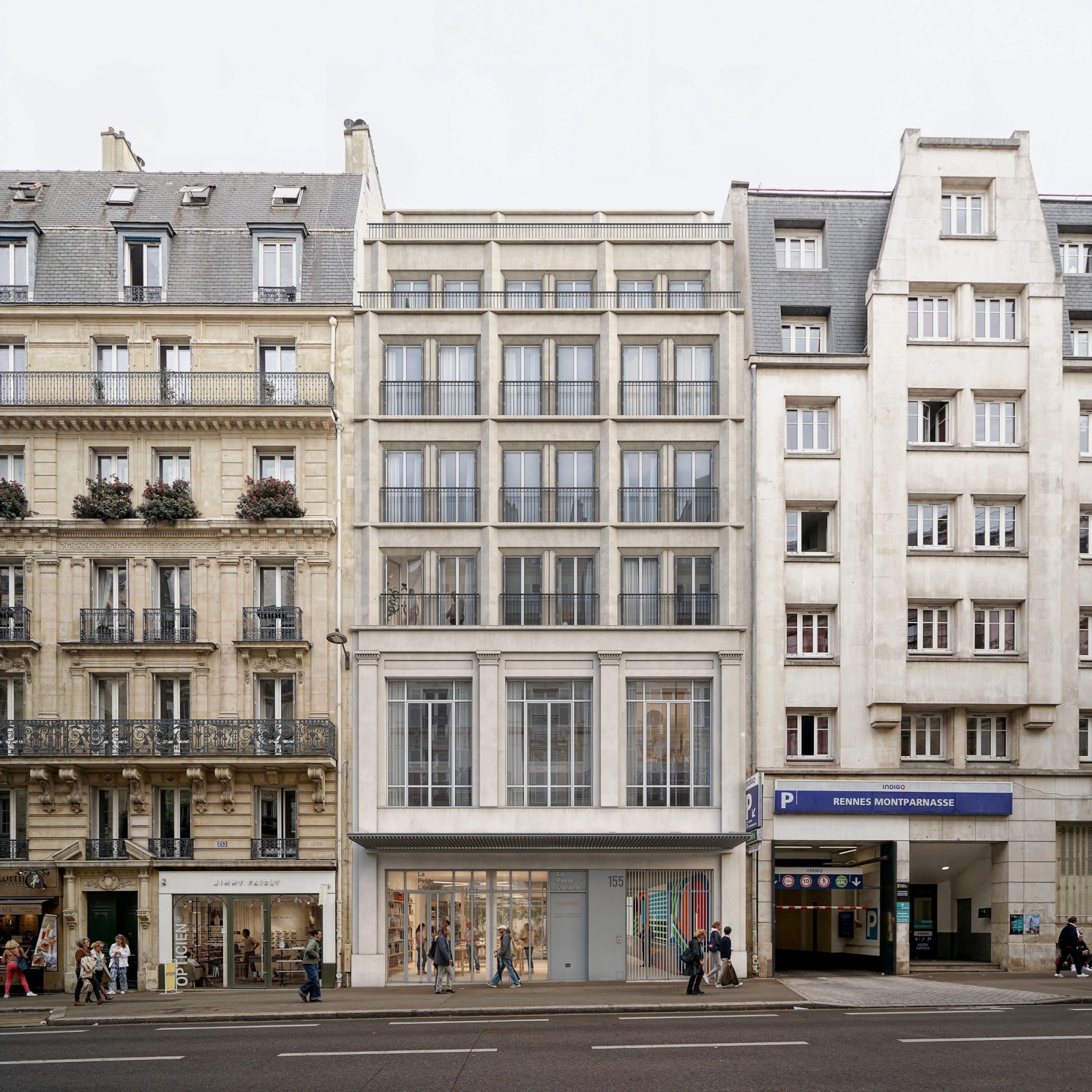 155 Rue de Rennes Paris - by CARRIERE DIDIER GAZEAU Architecture 1