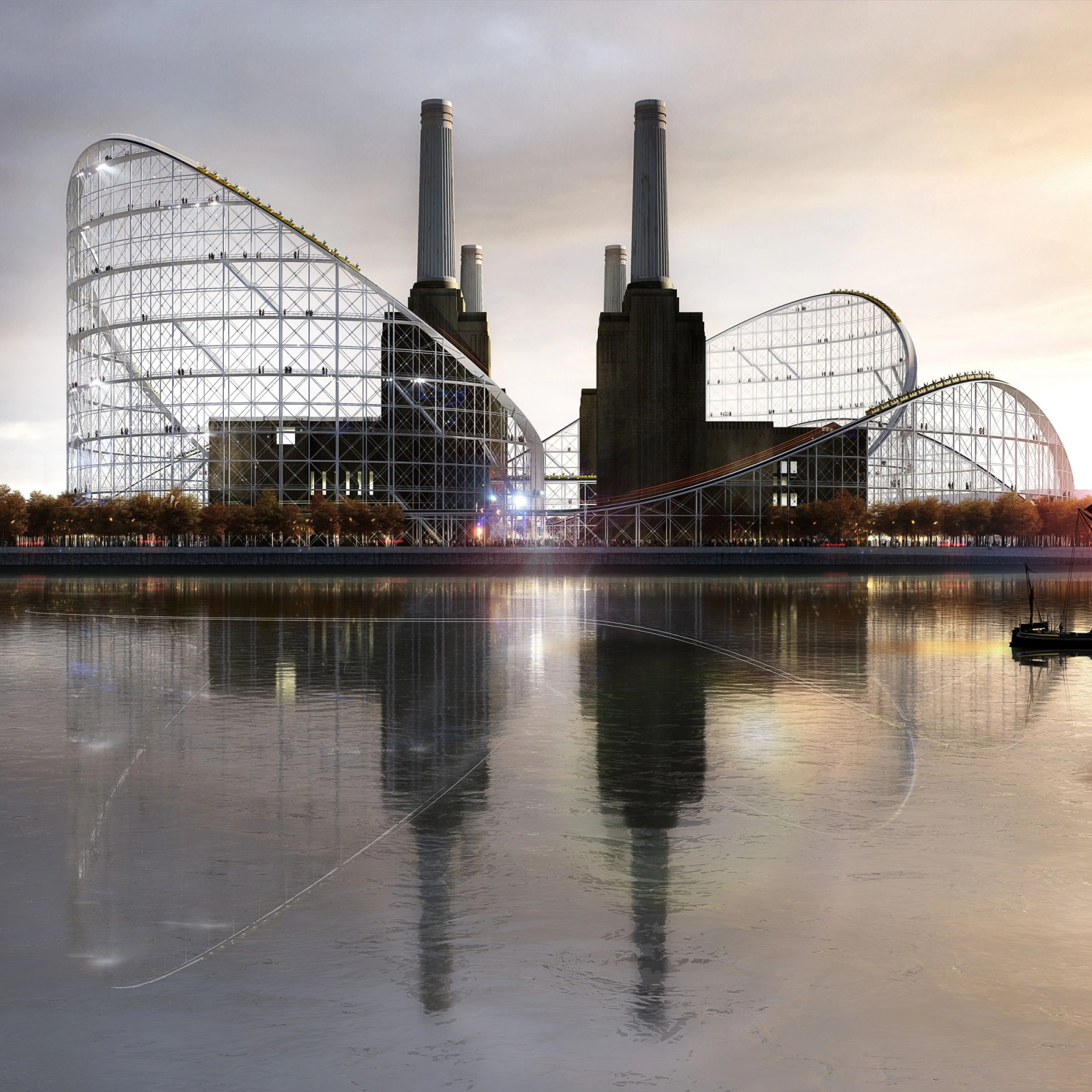 ArchTrimph Museum Competition - London - by AZC 1