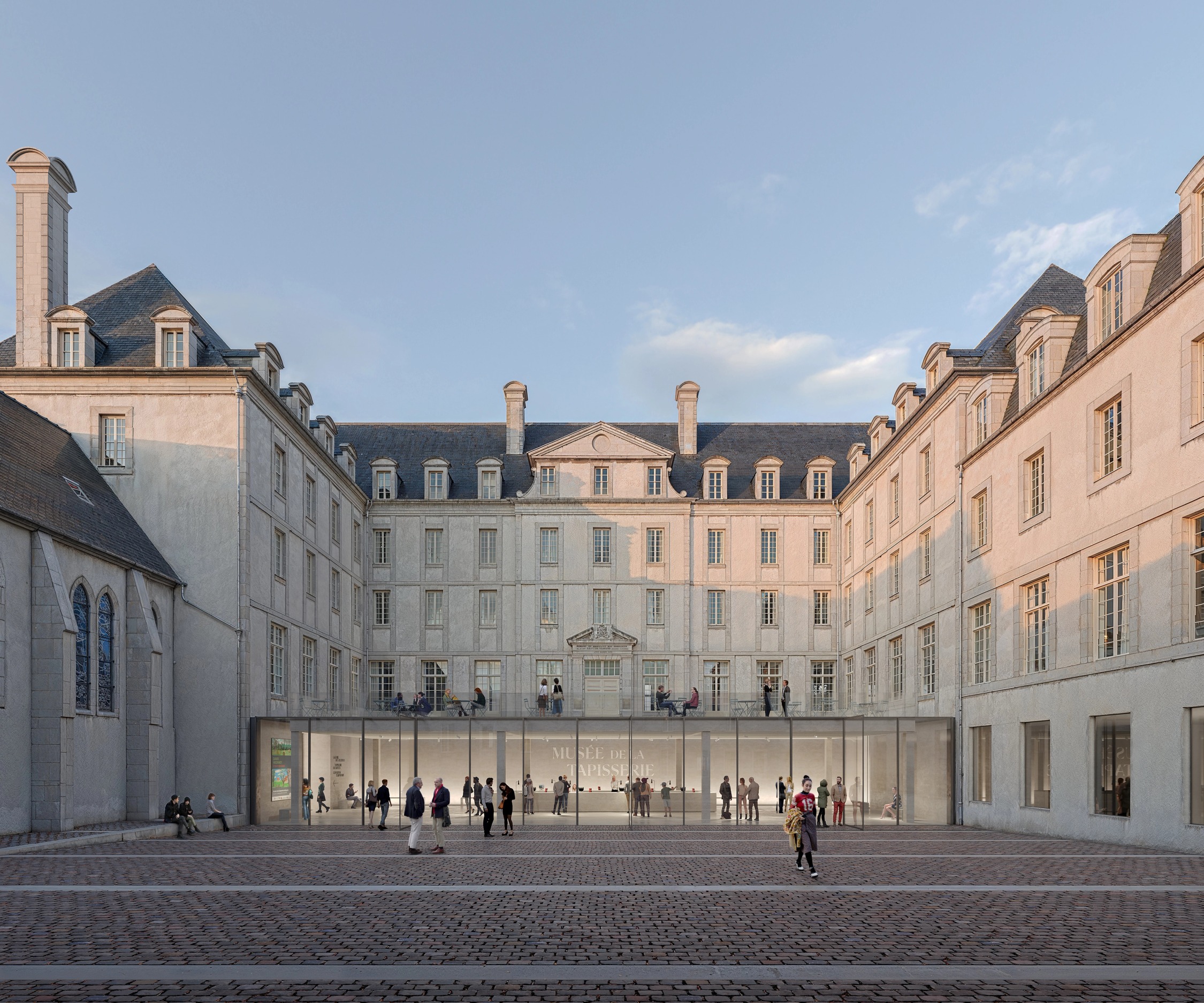 Musée de la Tapisserie de Bayeux project by Projectiles - architectural photography