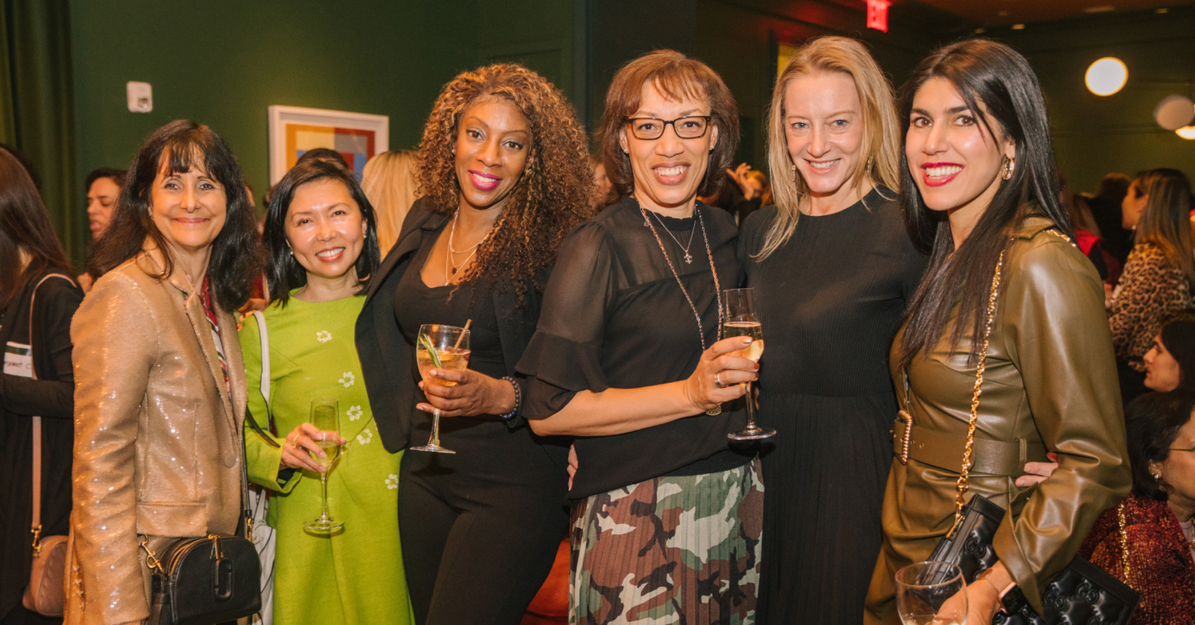 Chief Members at an NYC Clubhouse cocktail hour